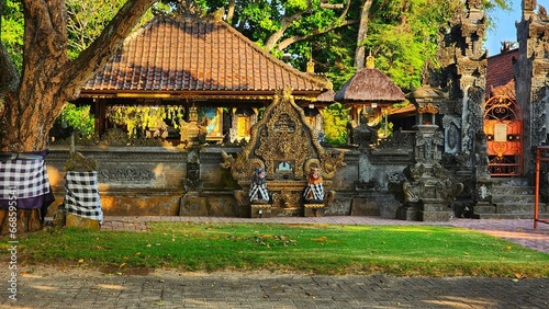 Balinese temple in Bali  Indonesia