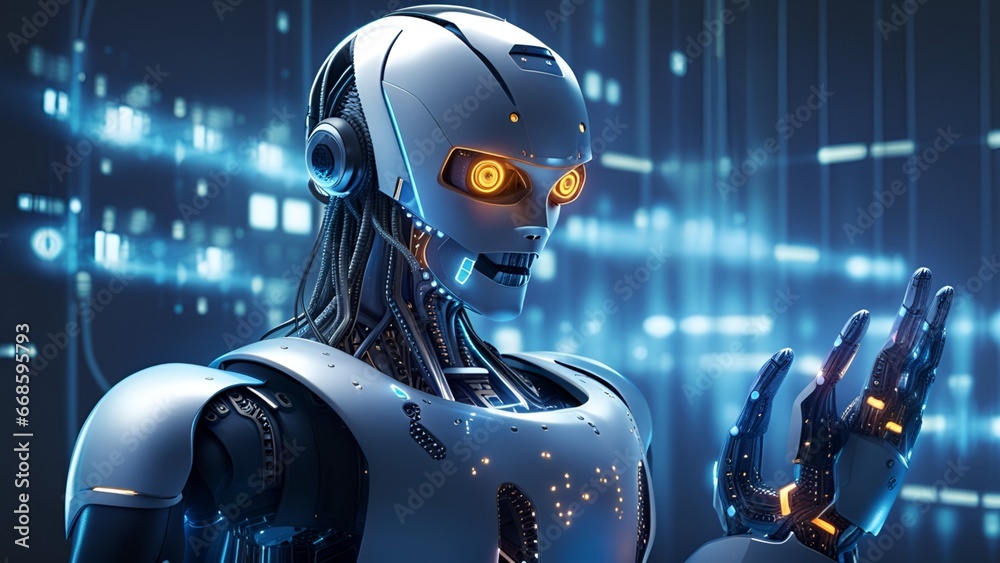 Fototapeta premium Robotics 
