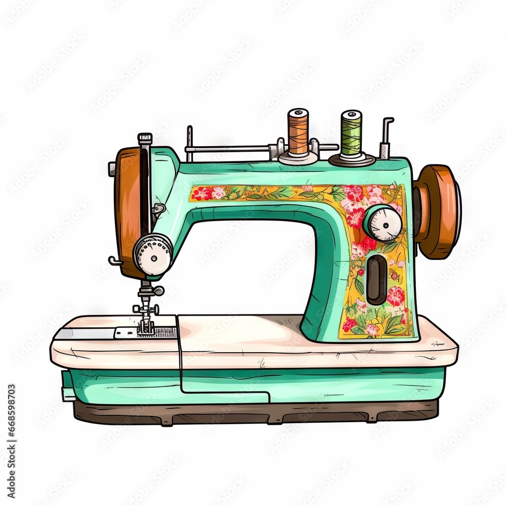 sewing machine and needle