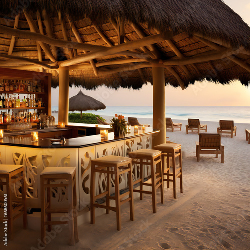 restaurant on the beach