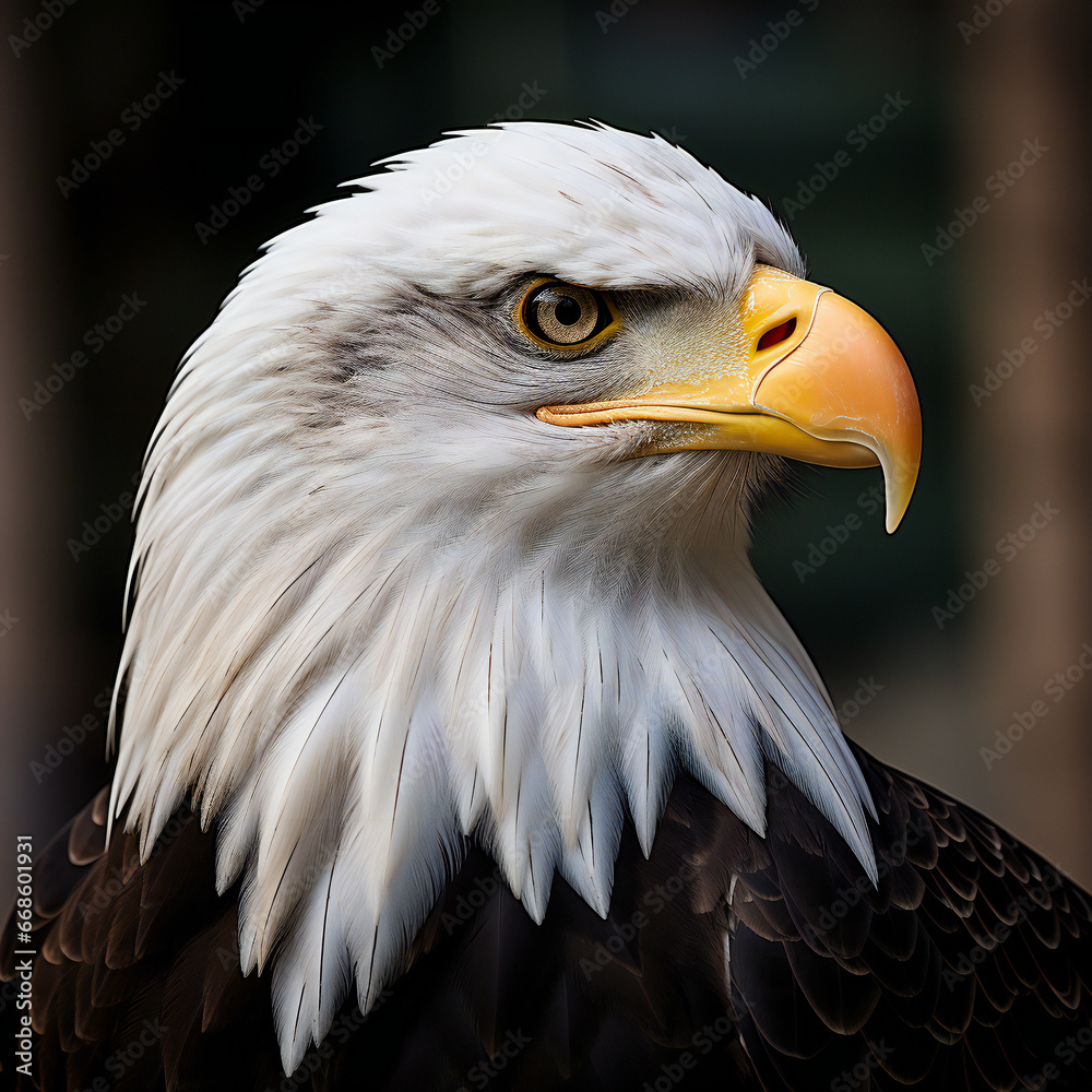Obraz premium bald eagle portrait