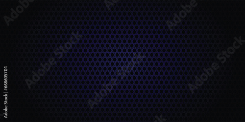 hexagon background dark blue pattern gradient. Seamless background. Abstract honeycomb background in gray color. Vector abstract background hexagon