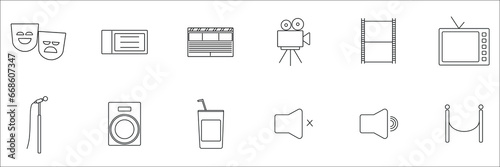 сinema line set