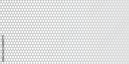 hexagon white and black pattern gradient. Seamless background. Abstract honeycomb background in gray color. Vector abstract vector hexagon background hexagon