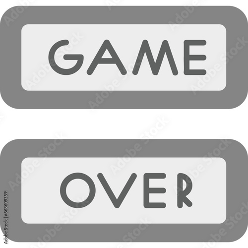 Game over Icon