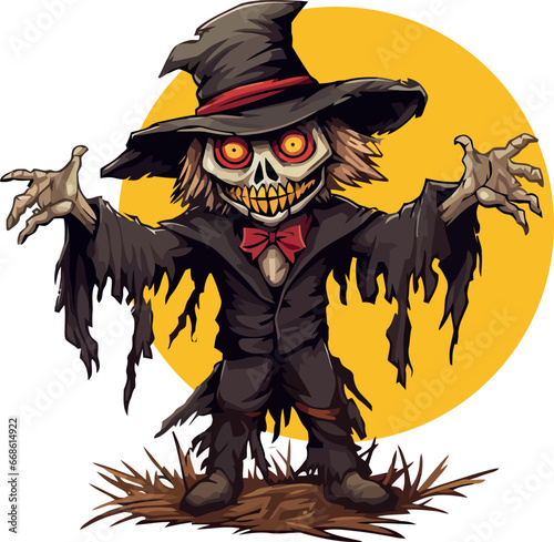 notte di Halloween, zucche, fantasmi e corvi 03