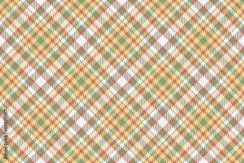 Plaid check seamless of tartan pattern texture with a fabric vector background textile.