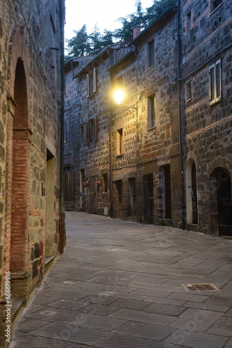 Radicofani  historic town in Tuscany