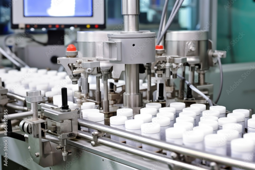 lotion filling machines at work lotion filling machines at work