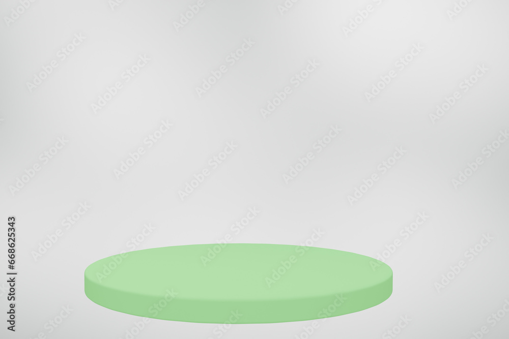 abstract background, green, podium, color, 3D 