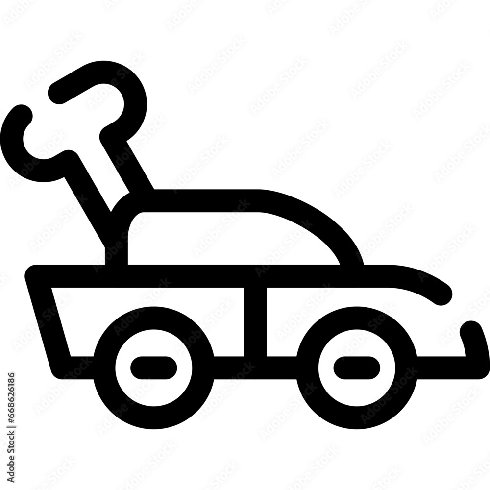 Car Toy Icon Car Toy Icon