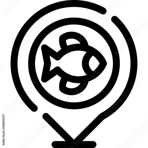Fishing Destinations Icon