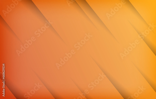 Abstract orange gradient diagonal slice shadow background for flyer, banner, web.