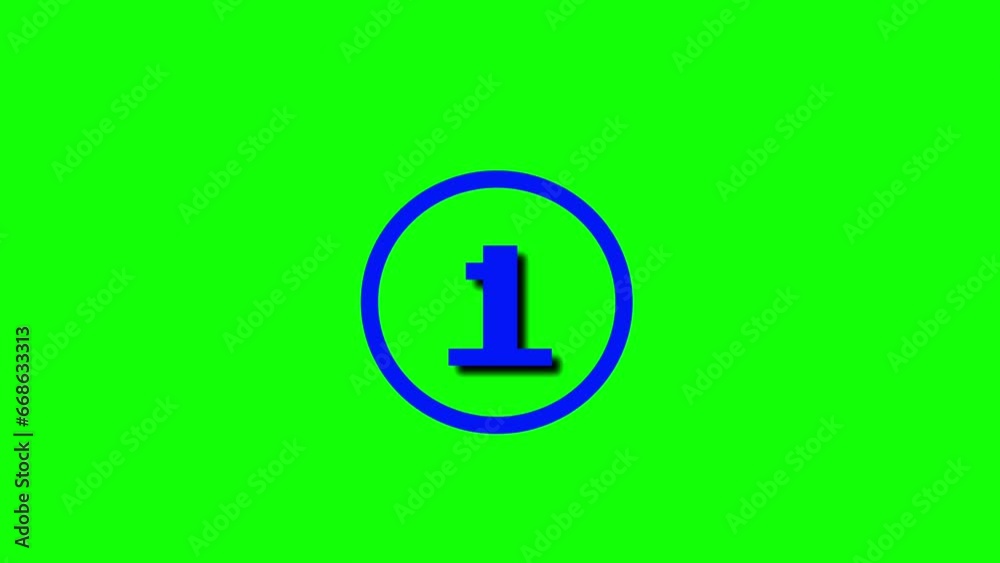 countdown animation from five to one countdown animation from five to one