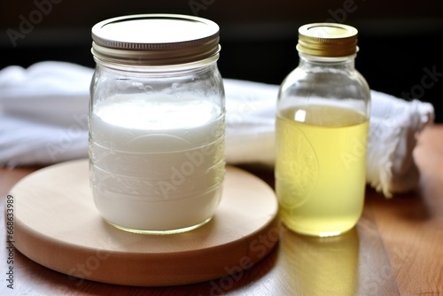 whisked soap, borax & water: diy laundry detergent
