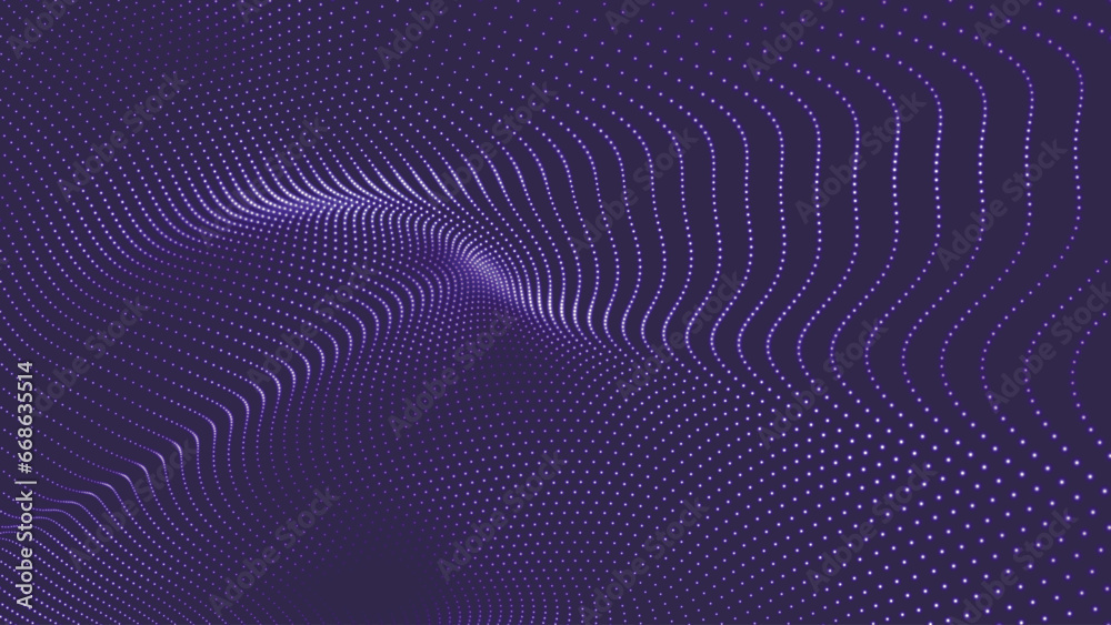Abstract digital wave of particles. Futuristic point wave. Technology background vector. 3D rendering. Abstract digital wave of particles. Futuristic point wave. Technology background vector. 3D rendering.