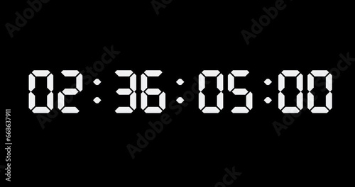 running and counting time