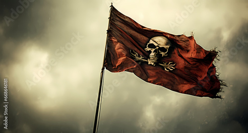 Old Pirate Flag