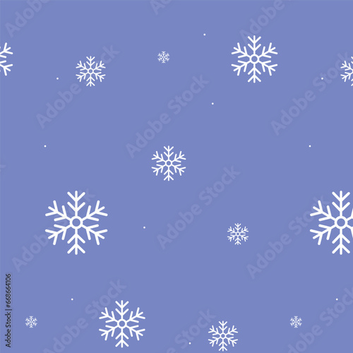Snow pattern. Factory textiles. Wallpaper .