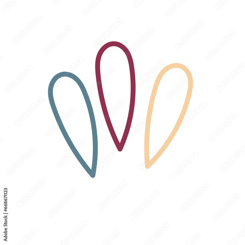 Retro Abstract Shape Decoration Retro Abstract Shape Decoration