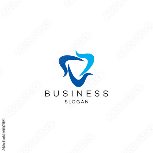 Dental health medical clinic logo design