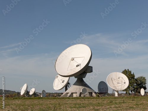 Antennen für die Satellitenkomunikation