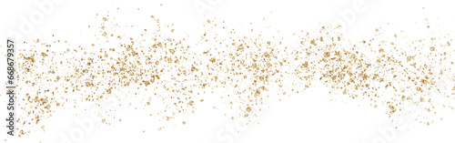 Gold glitter splash spray illustration background