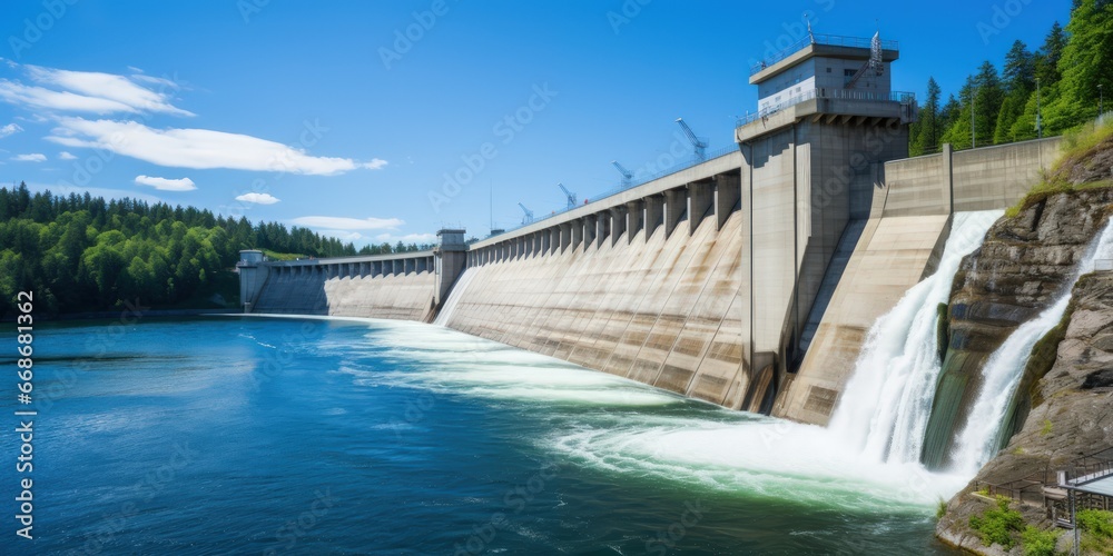 Hydroelectric power station - environmentally friendly production of electricity is an important component of modern civilization. A stable source of energy is hydroelectric power.