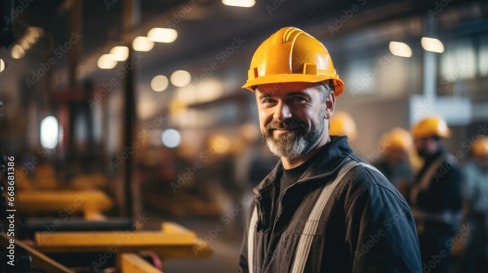 Engineer or supervisor is doing checklist in facility using the tablet. Engineer or supervisor is doing checklist in facility using the tablet.