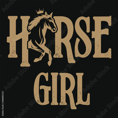 Best awesome horse riding or horse racing typography vintage graphics tshirt design