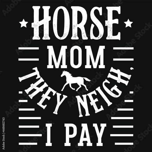 Best awesome horse riding or racing typography vintage graphics tshirt design