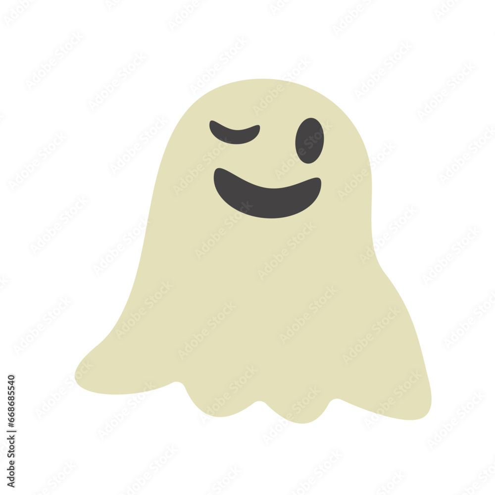 white ghost cartoon vector design white ghost cartoon vector design