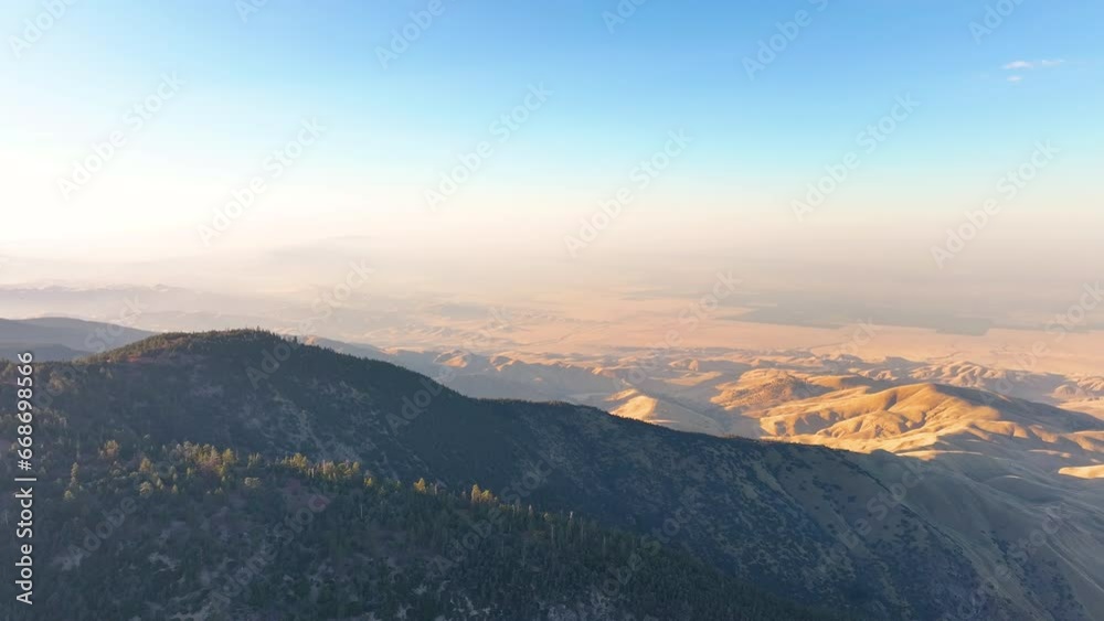 Aerial Beauty of Los Padres Forest California Aerial Beauty of Los Padres Forest California
