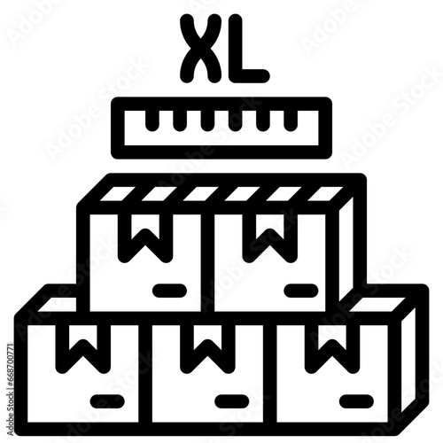 SIZE BOX,standard,xl,delivery,package.svg
