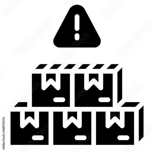 WARNING,parcel,delivery,package,box.svg