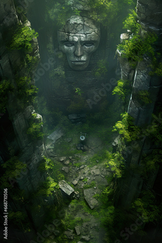 DnD Map Canopy Monolith Revealed in Jungle