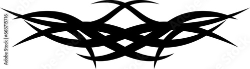 문신 문양 벡터 일러스트