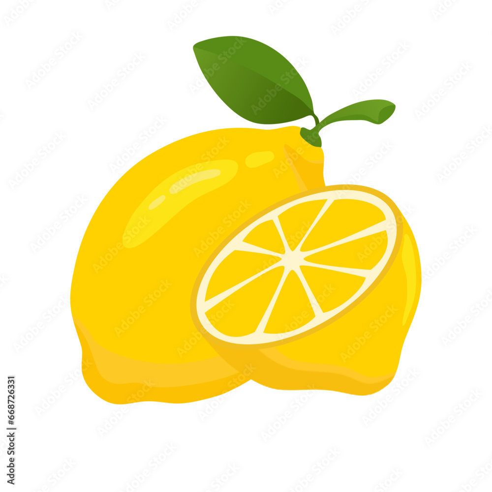 Lemon slice icon vektor Illustration Lemon slice icon vektor Illustration