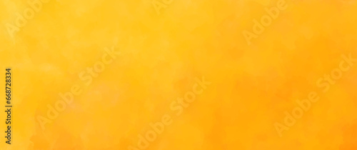 Abstract grunge orange vector watercolor background. Warm autumn background. Summer illustration. Hot backdrop. 