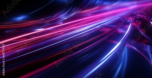 futuristic light rush, vibrant streaks creating an ethereal tunnel of glowing beams and abstract beauty.