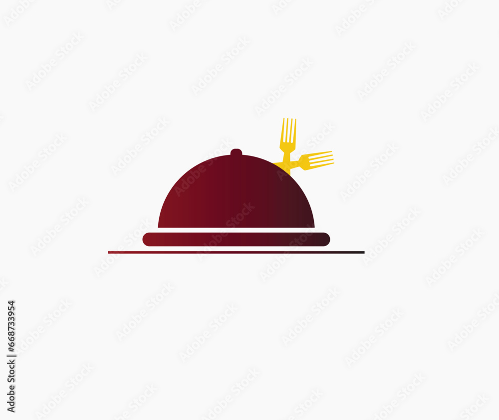Cooking logo. Icon or symbol for design menu restaurant. Vector illustration Cooking logo. Icon or symbol for design menu restaurant. Vector illustration