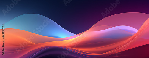 Abstract Pattern with Wave Motif