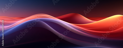 Abstract Wave Pattern with No People.