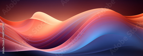 Abstract Pattern with Wave Motif