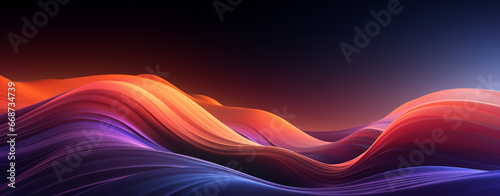 Mesmerizing Abstract Wave Pattern