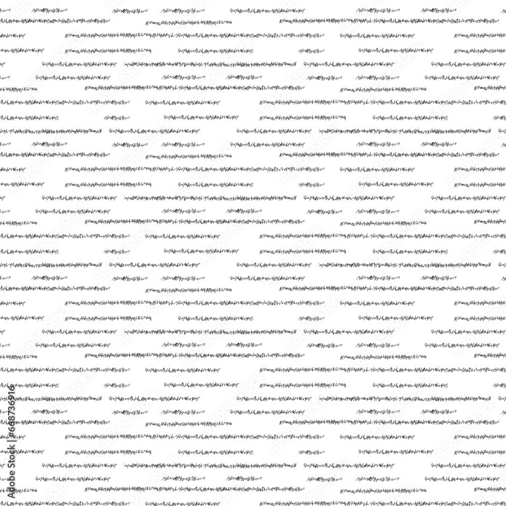 Scribble seamless pattern. Black stroke unreadable sloppy handwriting on white background. Vector illustration. Scribble seamless pattern. Black stroke unreadable sloppy handwriting on white background. Vector illustration.