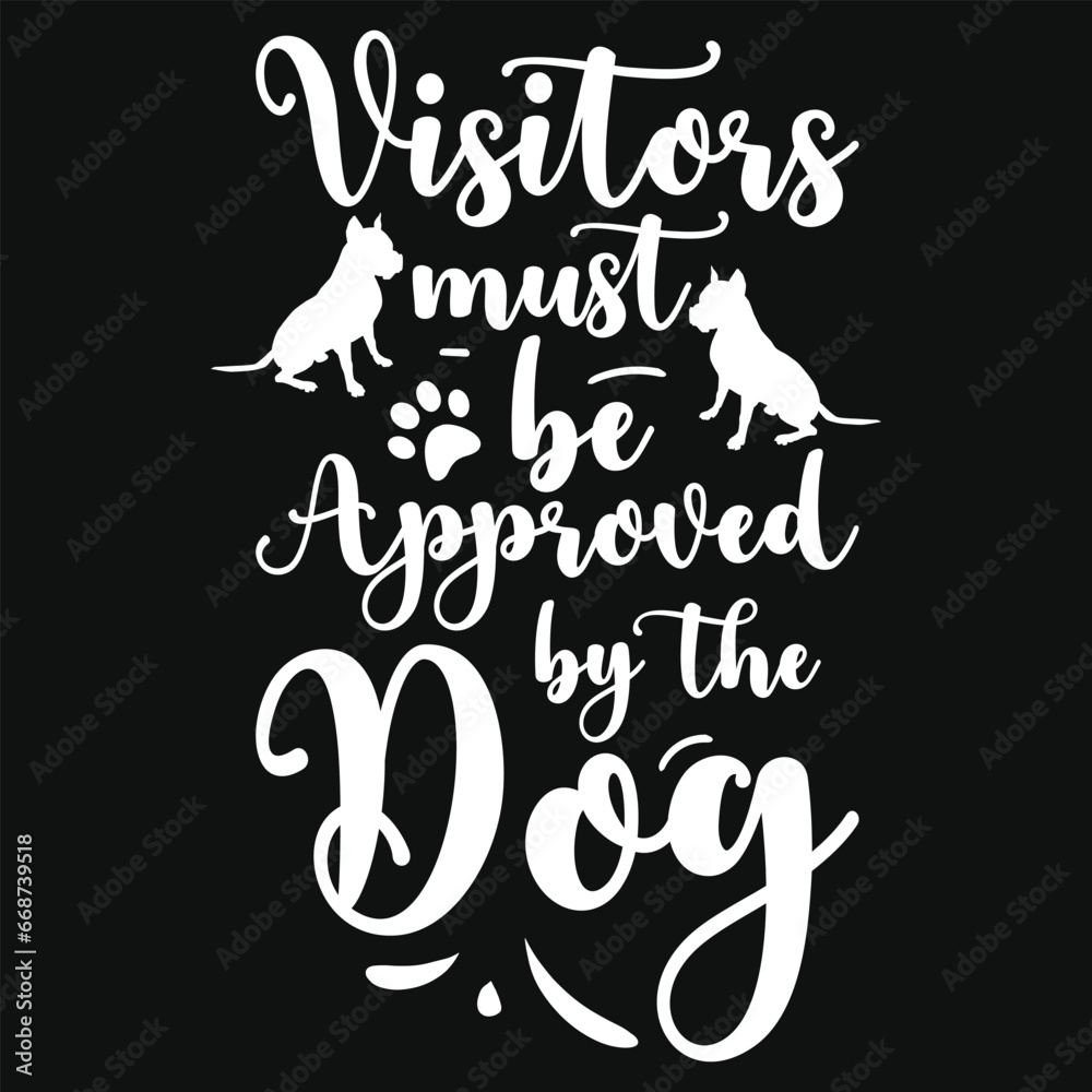 Obraz premium Best awesome dogs lovers puppy Bulldog typographic tshirt design