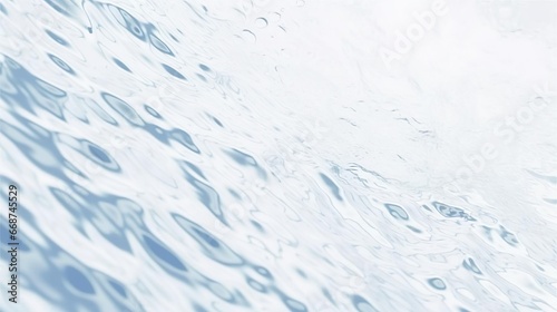 White water with ripples on the surface Defocus blur