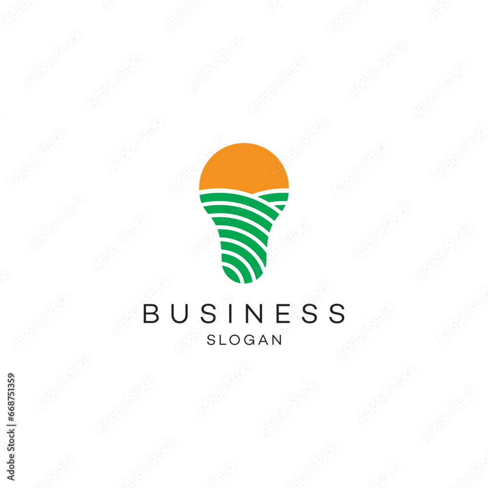 Bulb creative sun nature harvesting fields landscaping summer village Logo Design, Brand Identity, flat icon, monogram, business, editable, eps, royalty free image, corporate brand, creative, icon Bulb creative sun nature harvesting fields landscaping summer village Logo Design, Brand Identity, flat icon, monogram, business, editable, eps, royalty free image, corporate brand, creative, icon