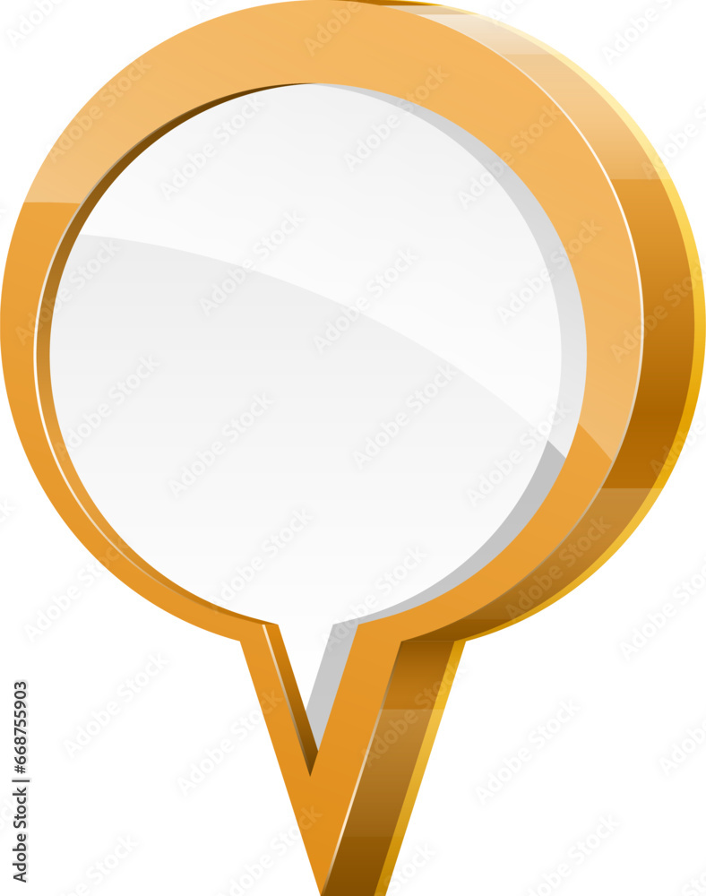 High detailed vector illustration of speech bubble concept High detailed vector illustration of speech bubble concept